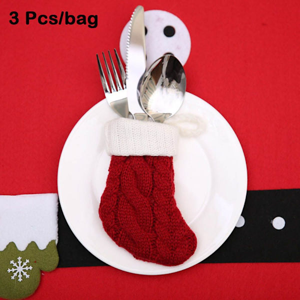 Hyvää joulua Sukat Xmas Gift Lahjakotelot 3 Pcs/set