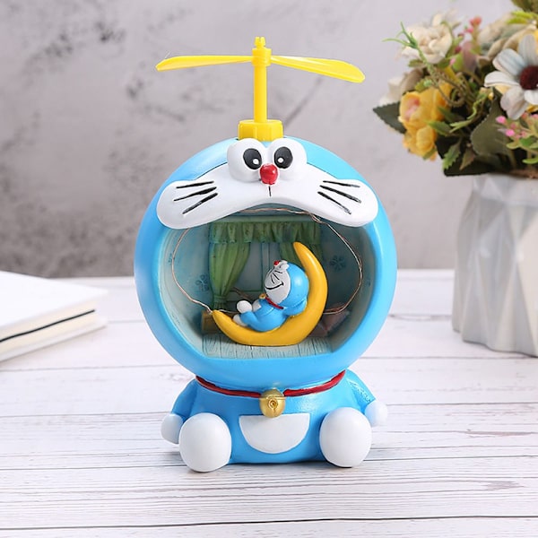 Doraemon LED Star Night Light Jingle Cat Lights PINK A A pink A-A