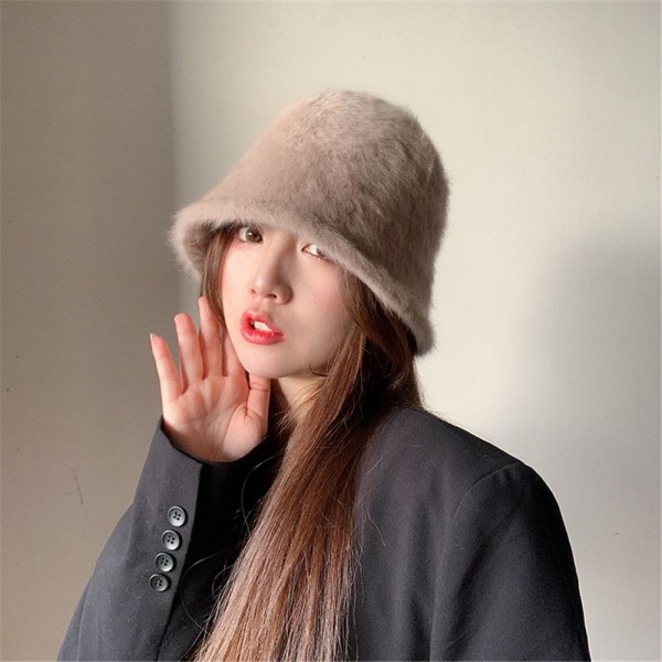 Pehmeä Pehmohattu Bucket Hat KHAKI khaki
