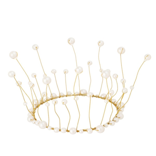 Crown Cake Topper Artificial Pearl 2 2 2