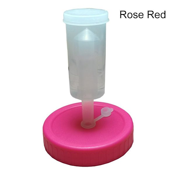 86 mm Airlock Fermentation Lock med envägs avgasventil ROSE rose red for 86mm-for 86mm