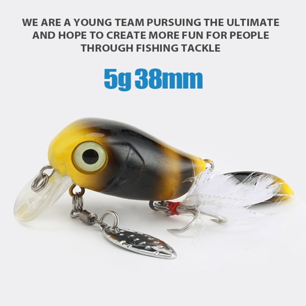 Fiskedrag Roterande Spinnersked 1 1 1