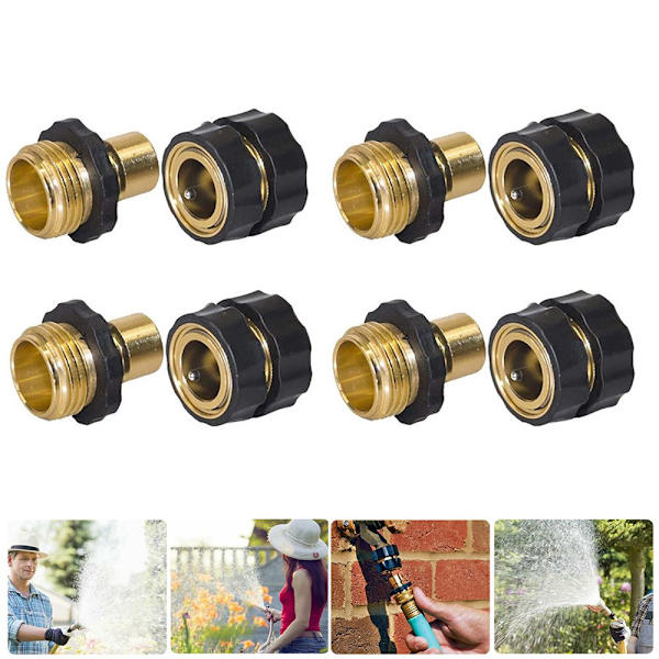 Vandhaner Connector Haveudstyr 4 SÆT 4 Set