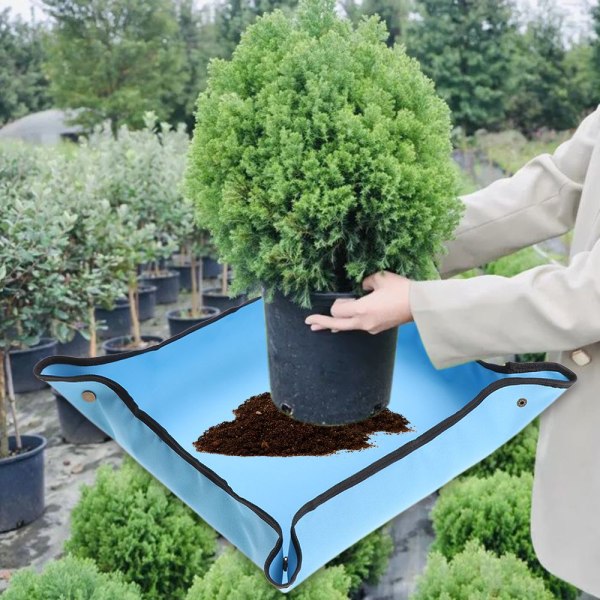 Planteringsmatta för trädgårdsplatta GRÖN 75X75CM green 75x75cm