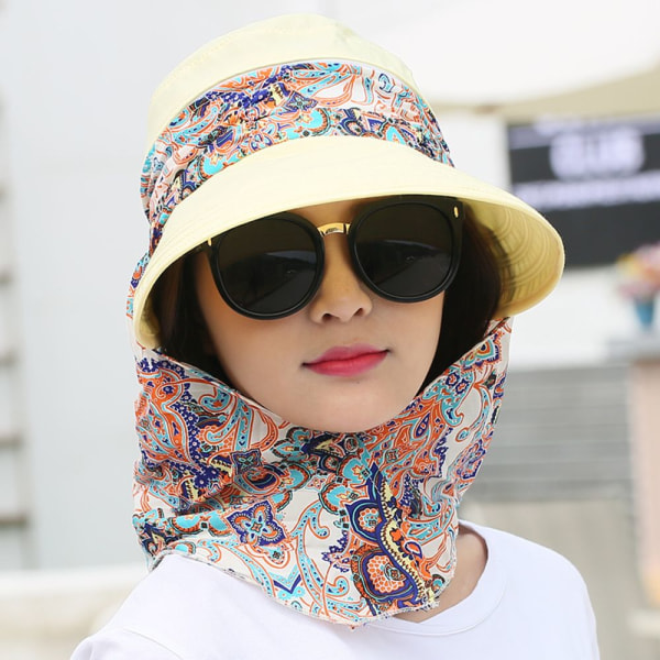 Solskyddshatt Anti-UV Solhatt GUL Yellow