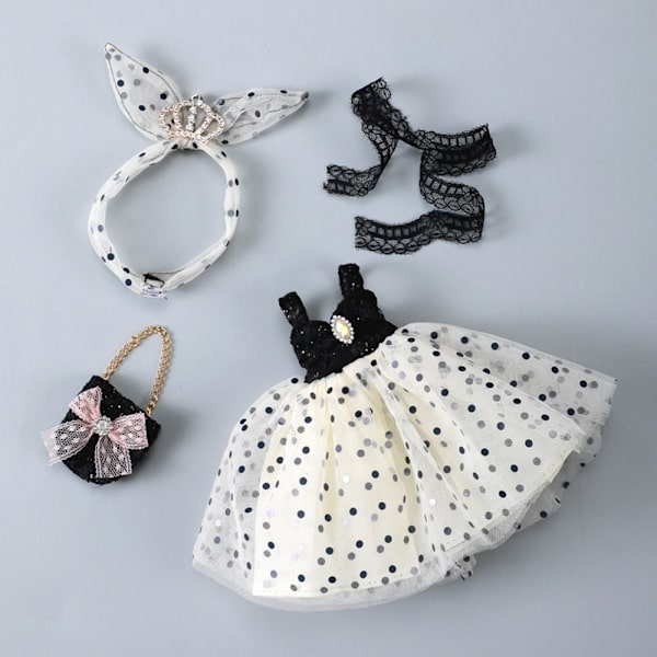 Dockkläder Floral Princess Dress 2 2 2