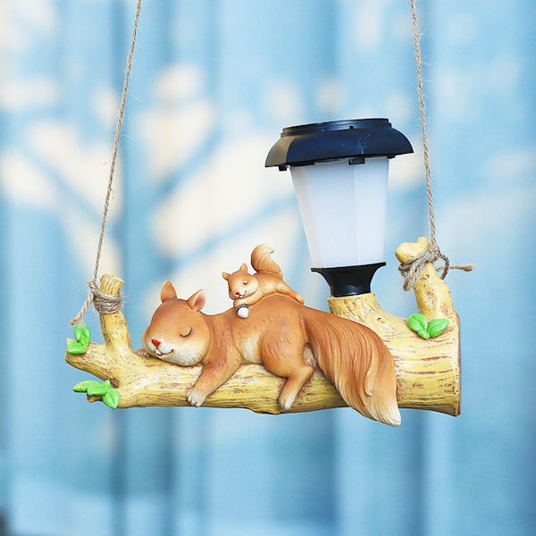 Squirrel Sloth Hanging Light Animal Statue 2 2 2