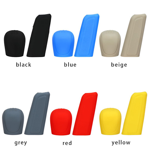 2stk Håndbremsegrebsdæksel Sæt Gear Håndknop ærmer BEIGE beige