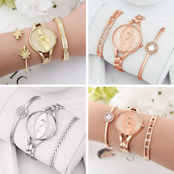 Watch Quartz Armbandsur GULD Gold