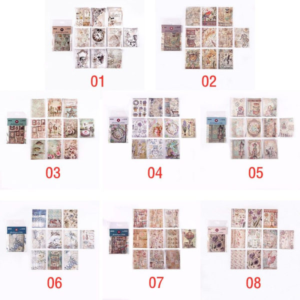 30 stk/parti Memo Pads Sticky Notes 01 01 01