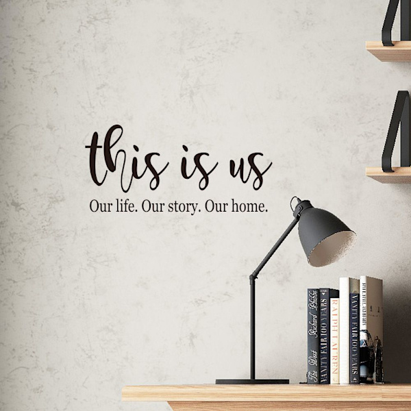 This Is Us Wall Sticker TYPE 1 TYPE 1 type 1
