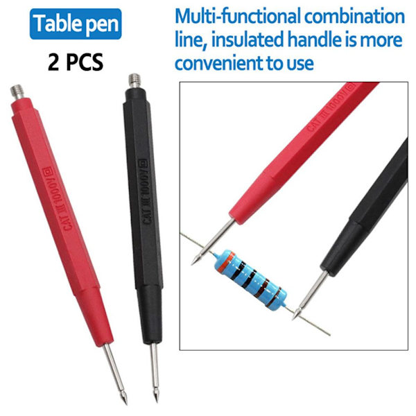 16 kpl 1 set Universal Digital Multimeter Probe 90cm neula