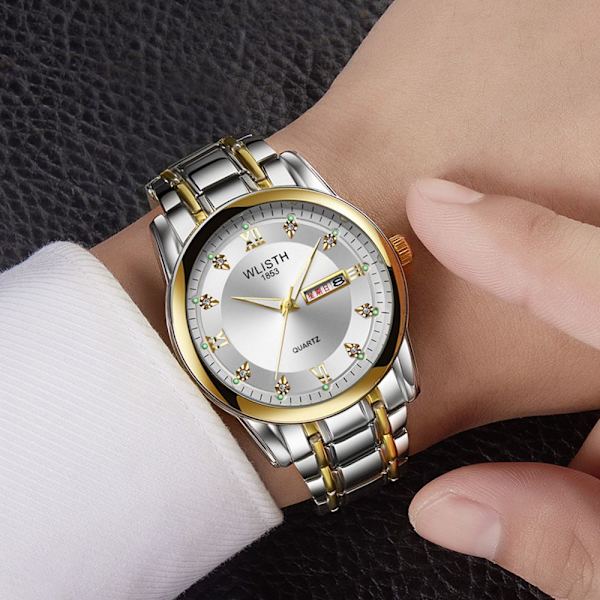Kvinder ser Quartz armbåndsur 3 3