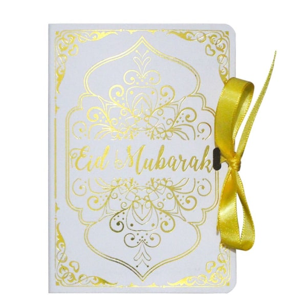Bog Shape Eid Mubarak Chokolade Candy Boxes HVID white