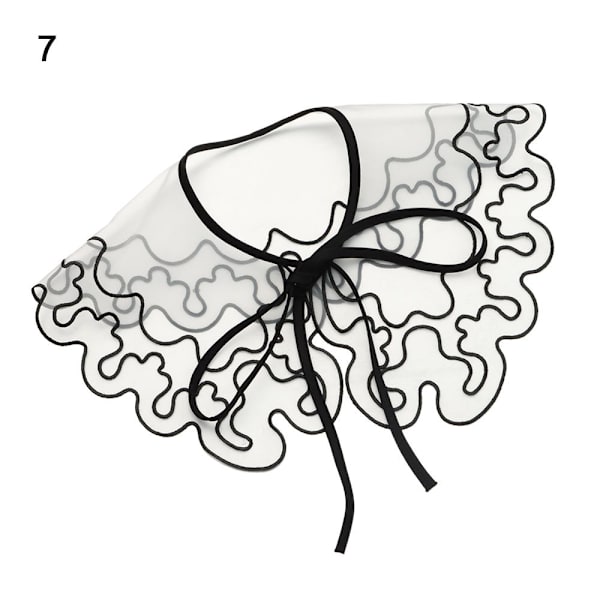 Lace Fake Collar Avtagbar False Collar 7 7