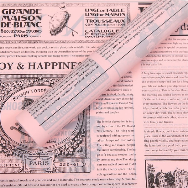 20 ark innpakningspapir Gavepapir 03 03 03