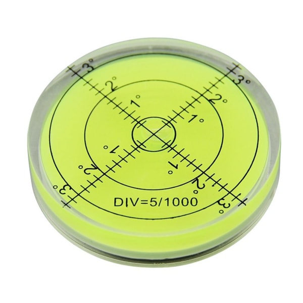 Cirkulär Bubble Level Reader Rund Bubble Vattenpass BLÅ blue
