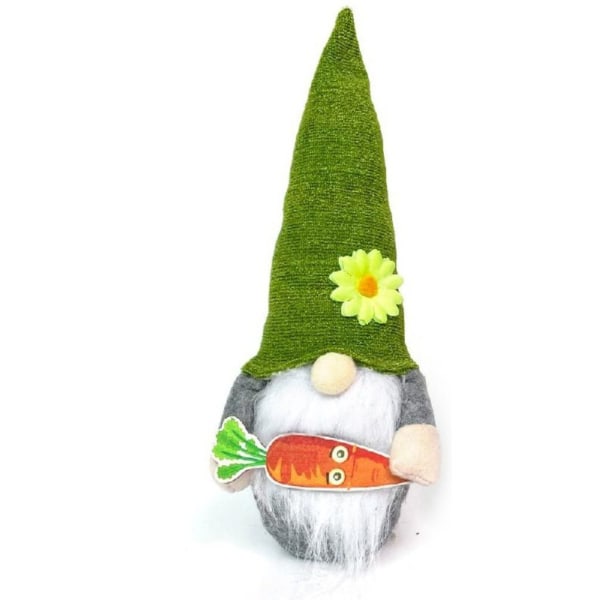 Påskdekorationer Gnome Ansiktslös docka GRÖN green