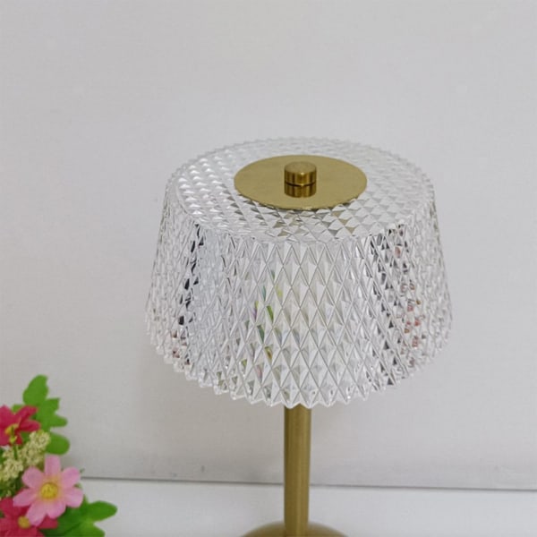Bordlampe Krystal LED