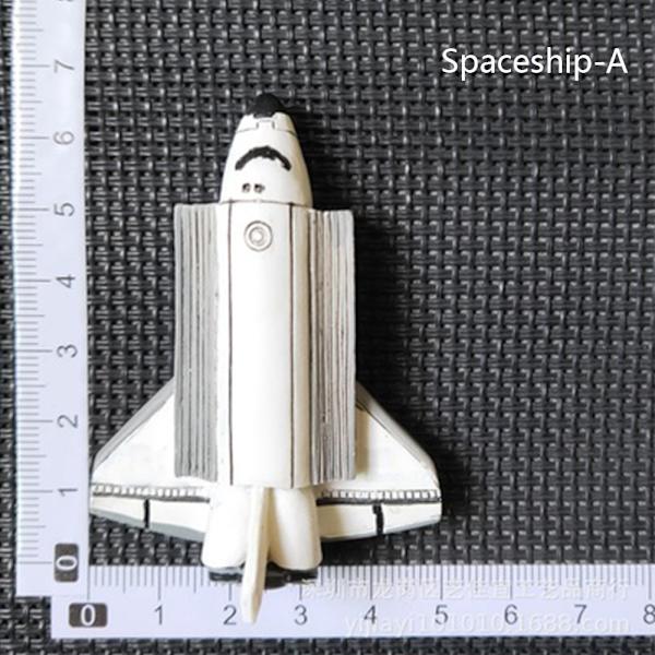 Jääkaappimagneetti Magneettiset tarrat SPACESHIP-A