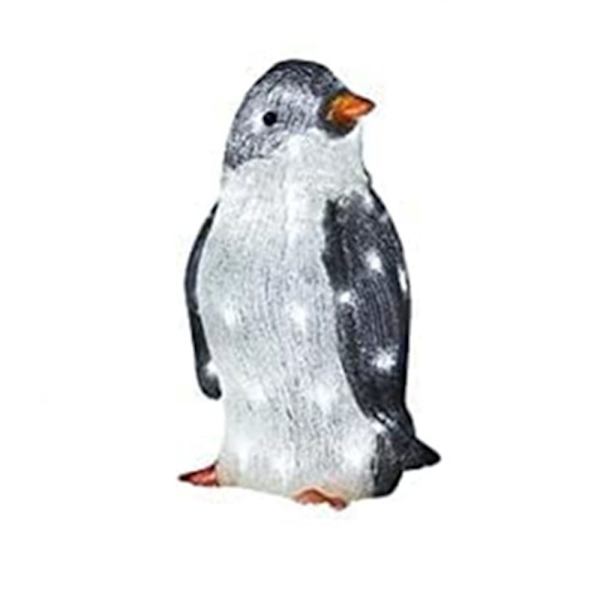 Trädgårdsdekoration Ljus 2022 Jul RÄTT PINGVIN right penguin