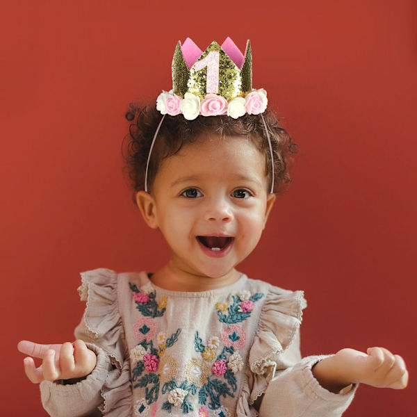 Hyvää syntymäpäivää Juhlahatut Baby Crown TYYPPI 6 TYYPPI 6 Type 6