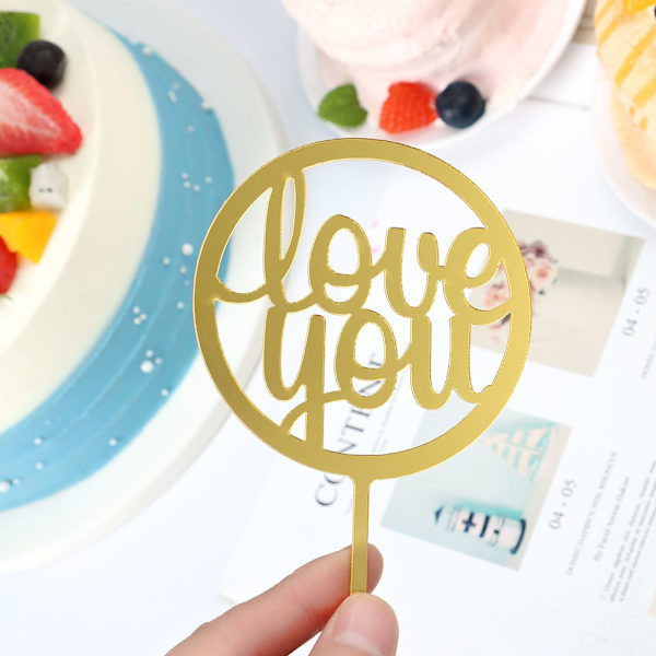 Cake Topper ystävänpäivä 14 14 14