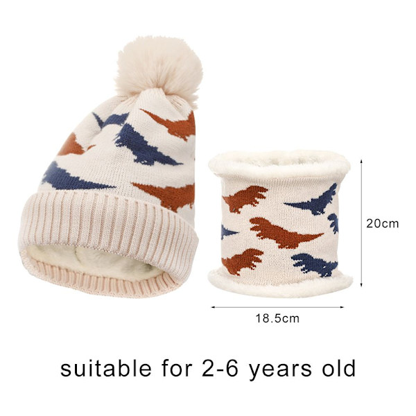 Lue Skjerf Sett Strikke Luer Skjerf BLÅT blue