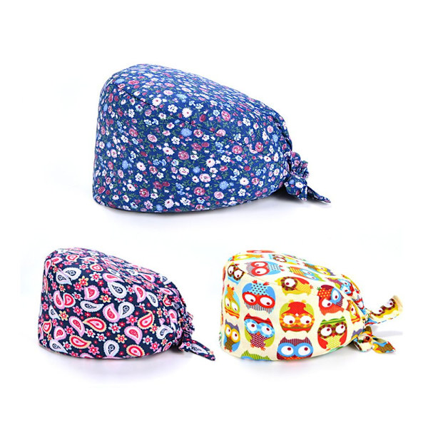 Scrub Cap Print Caps 10 10