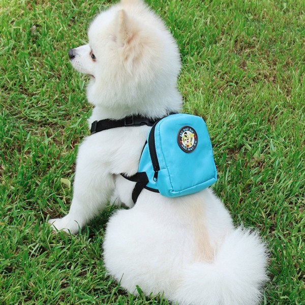 Dog Self ryggsekk Pet Rullesekk ROSE RED L rose red L