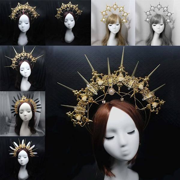 DIY Crown Material Kit Gothic Lolita Tiara 04 04 04