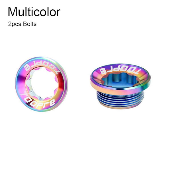 CNC Skrue Krankdæksel MULTICOLOR 2STK BOLTE 2STK BOLTE Multicolor 2pcs Bolts-2pcs Bolts