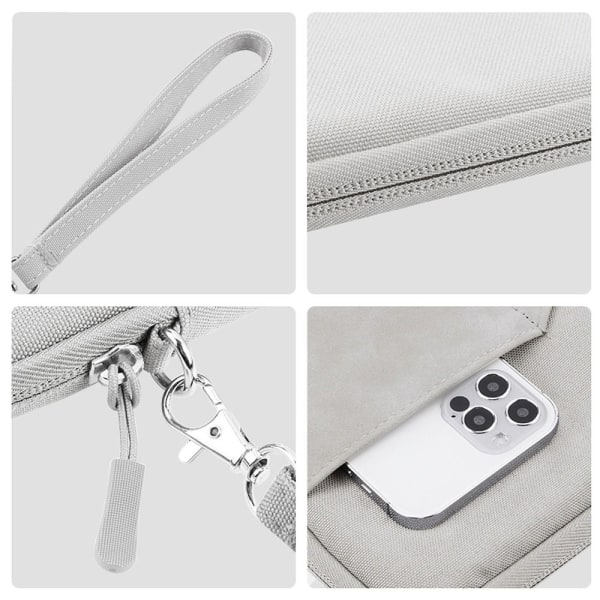 Handväska Tablet Sleeve Case LJUSGRÅ FÖR 7,9-8,4 TUM Light Grey For 7.9-8.4 inch