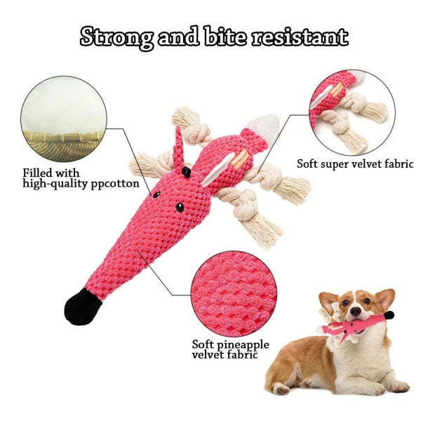 Pehmolelut Puppy Cotton Chew Long Nosed Mouse
