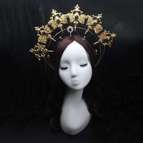 DIY Crown Material Kit Gothic Lolita Tiara 02 02 02