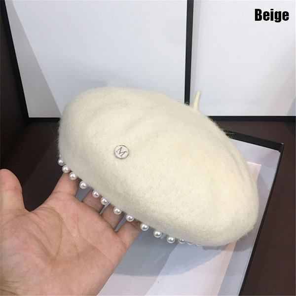 Ull Basker Beanie Hat BEIGE beige