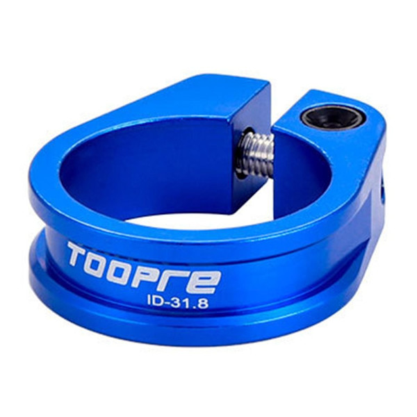 Cykelsædeklemme Cykelsadelpindeklemmer BLÅ 34,9MM Blue 34.9mm