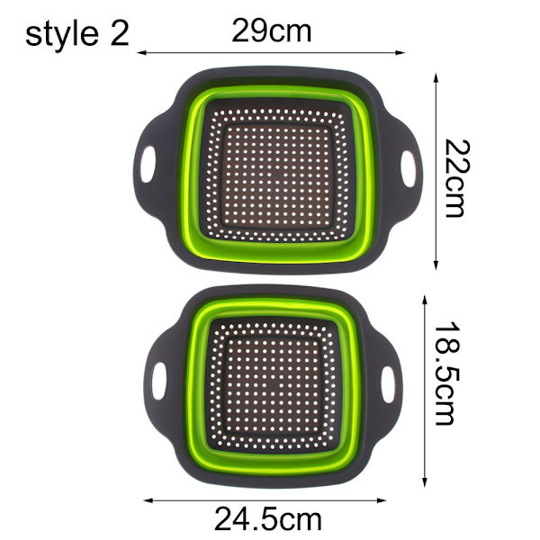 Avløpskurv Silikonsil STIL 1 GRØNN -S STIL 1 GRØN -S Style 1 Green -S