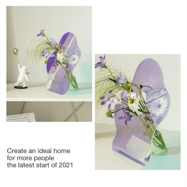 Blomsterbehållare för akrylvaser B B B