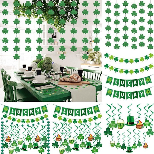 S:t Patricks Day Party Dekoration 5 1SET 5 1SET 5    1Set