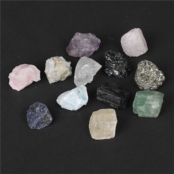 1 æske Naturlige mineralprøver Havdyrsfossiler 2 2 2
