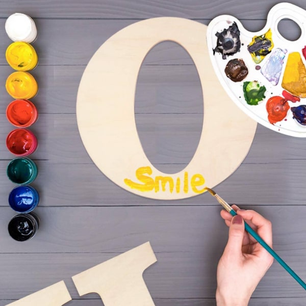 30cm puiset kirjaimet DIY Wood Craft U