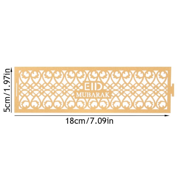 10st Pappersservettring Handduksspänne VIT white