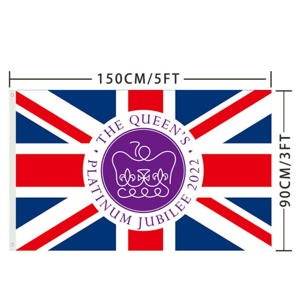 Queen Platinums II Flag 2022 Queen Banner C C C