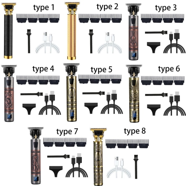 Sähköinen parranajokone Clipper partatrimmeri TYYPPI 2 type 2