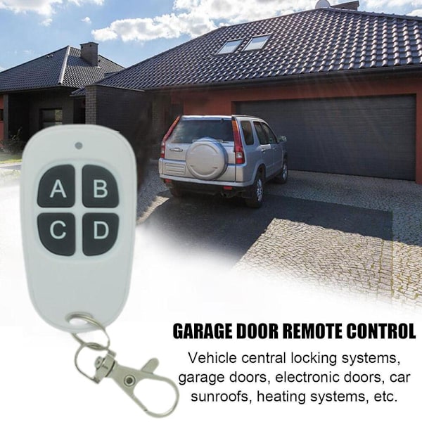 Kloning av fjärrkontroller Elektrisk WHITE 433MHZ 433MHZ white 433MHz-433MHz
