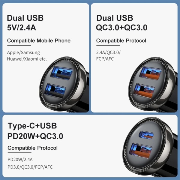 Billaderuttak Telefonlader C C C