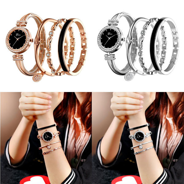 Dameklokke Quartz Armbåndsur 1 1