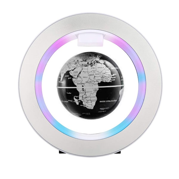 Magnetisk levitasjon Globe Verdenskart SVART EU-PLUGG Black EU Plug
