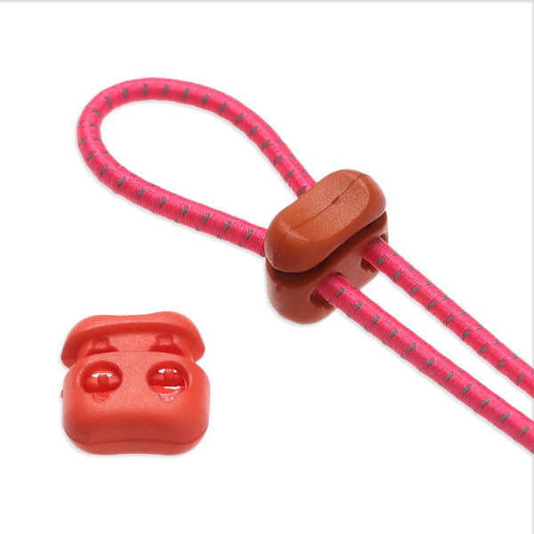 20 kpl Stoppper Cord Lock Bean Toggle Clip vaatteet kengännauha